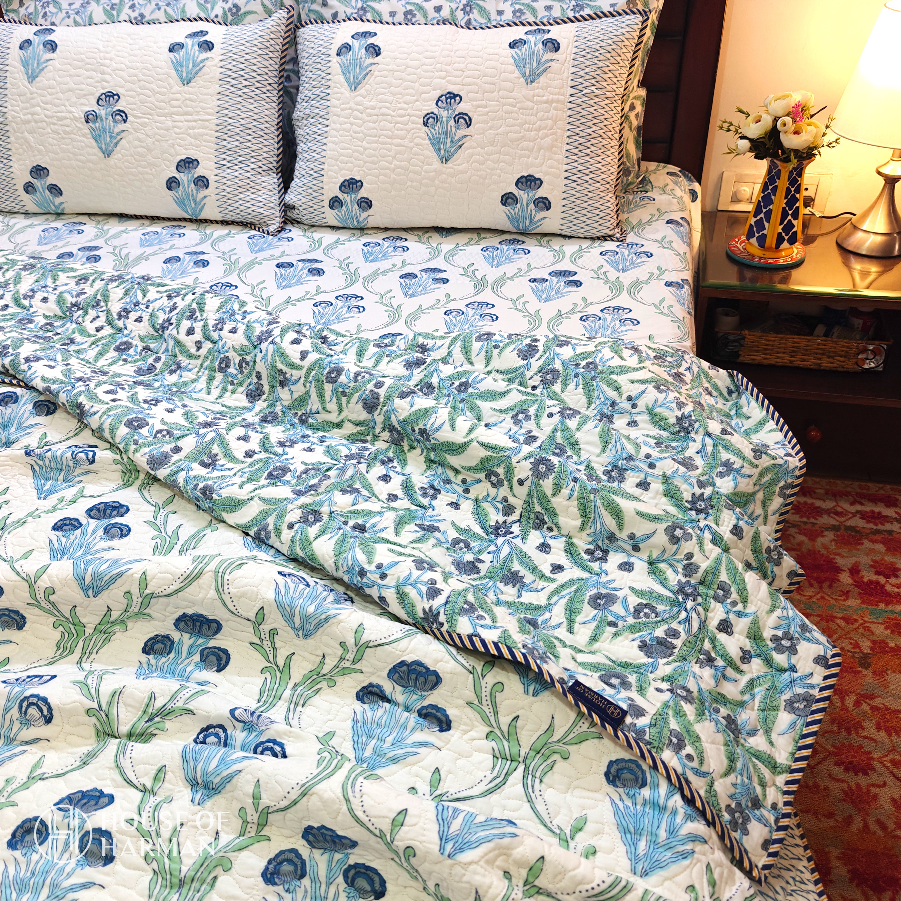 Azure Dreams Bedcover