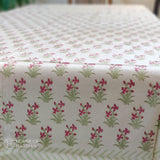 Rosy Meadow Table Cover