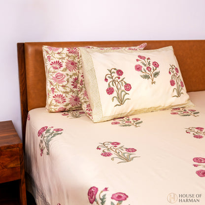 Royal Blossom Charm Bedsheet