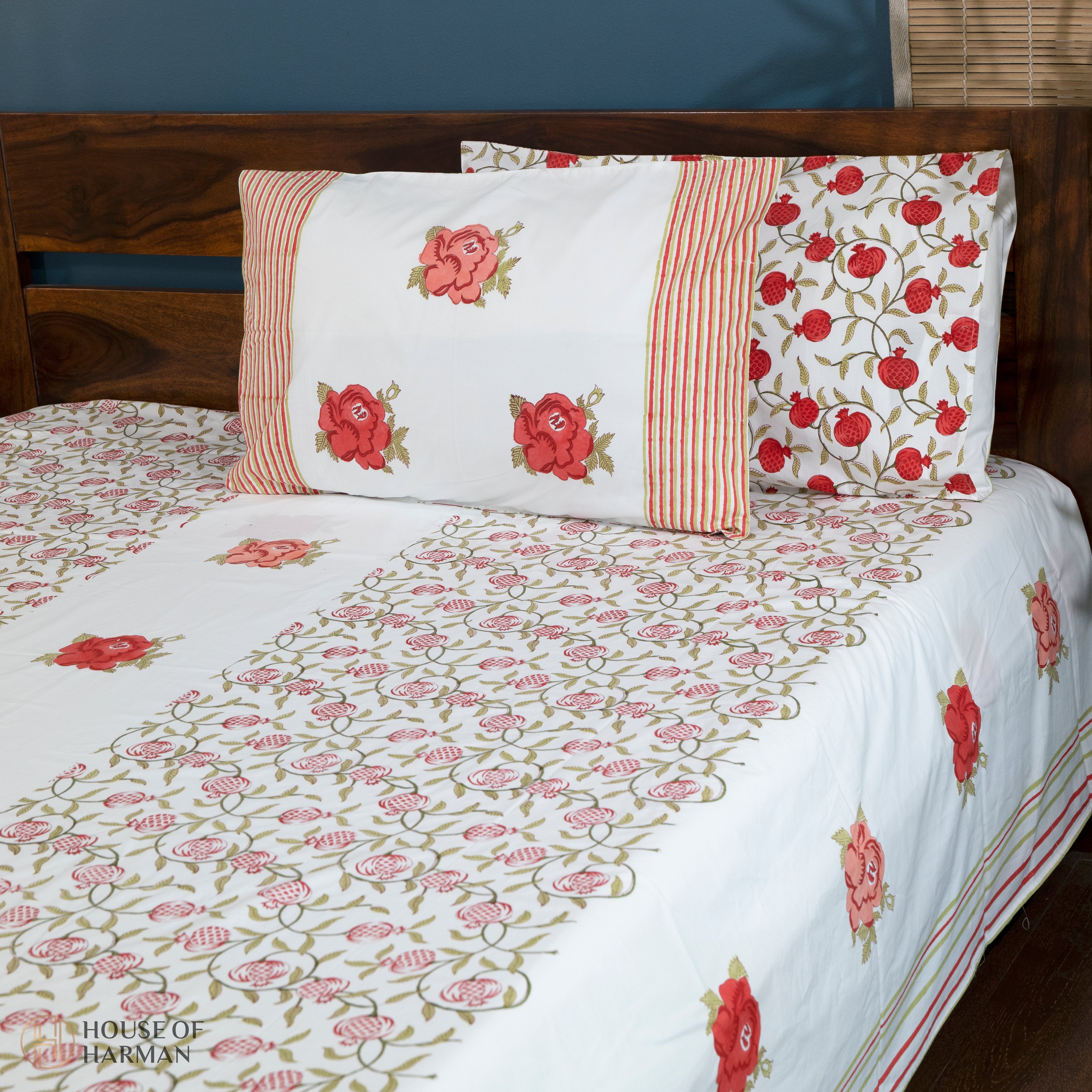 Persian Orchard Harvest Bedsheet