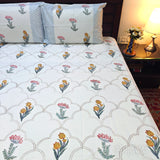 Jharokha Charbagh Bedsheet