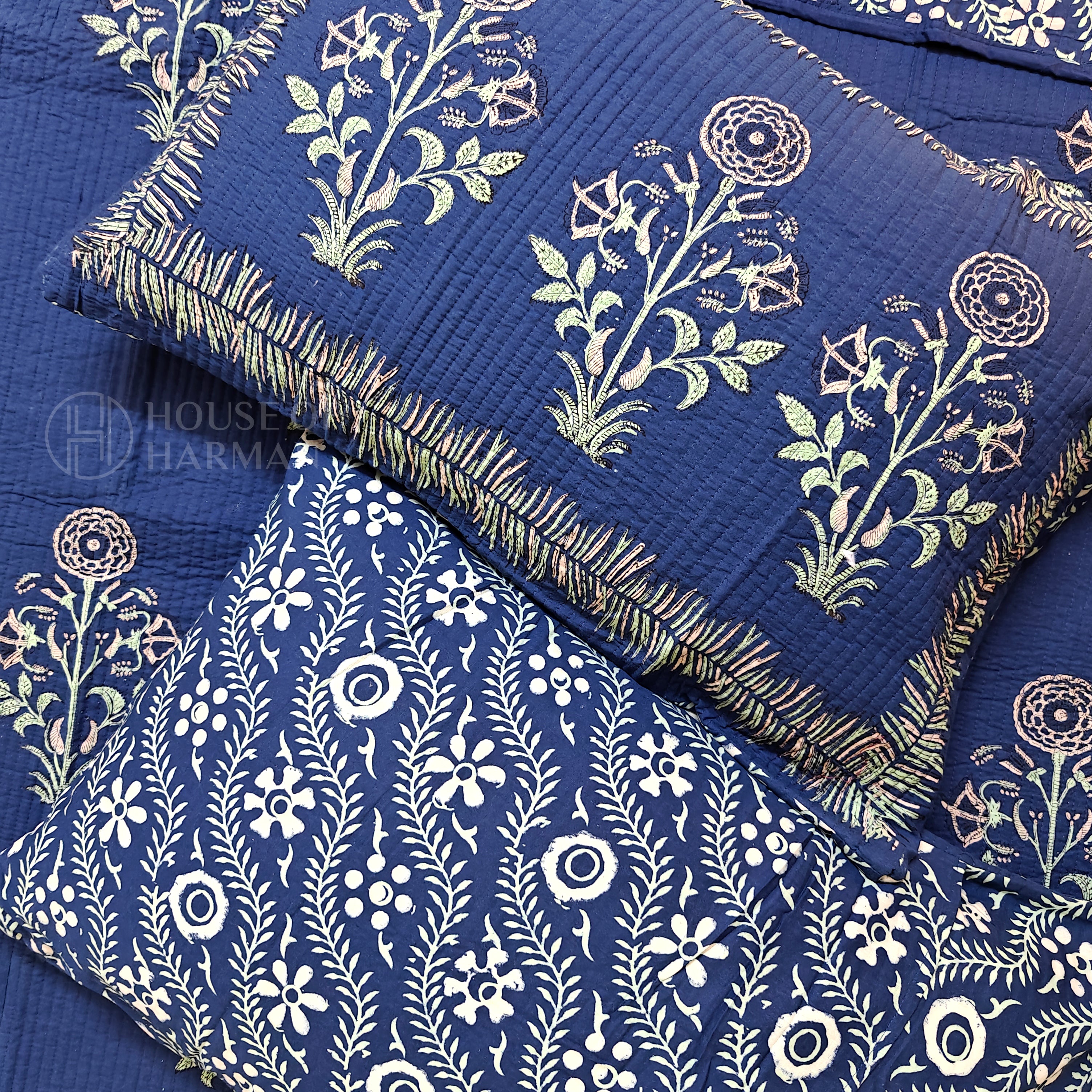 Neel Kusum Bagh Bedcover