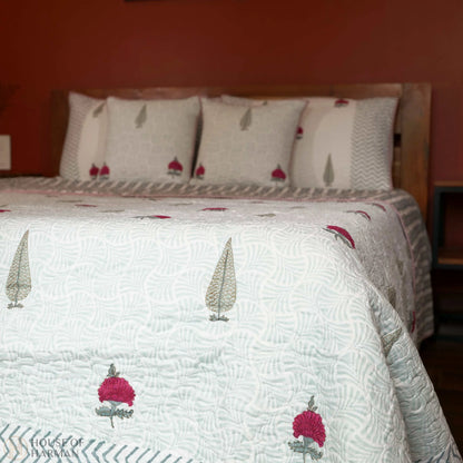 Floral Mirage Bedcover - HOUSE OF HARMAN