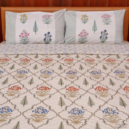Valley Crest Blooms Quilt - HOUSE OF HARMAN