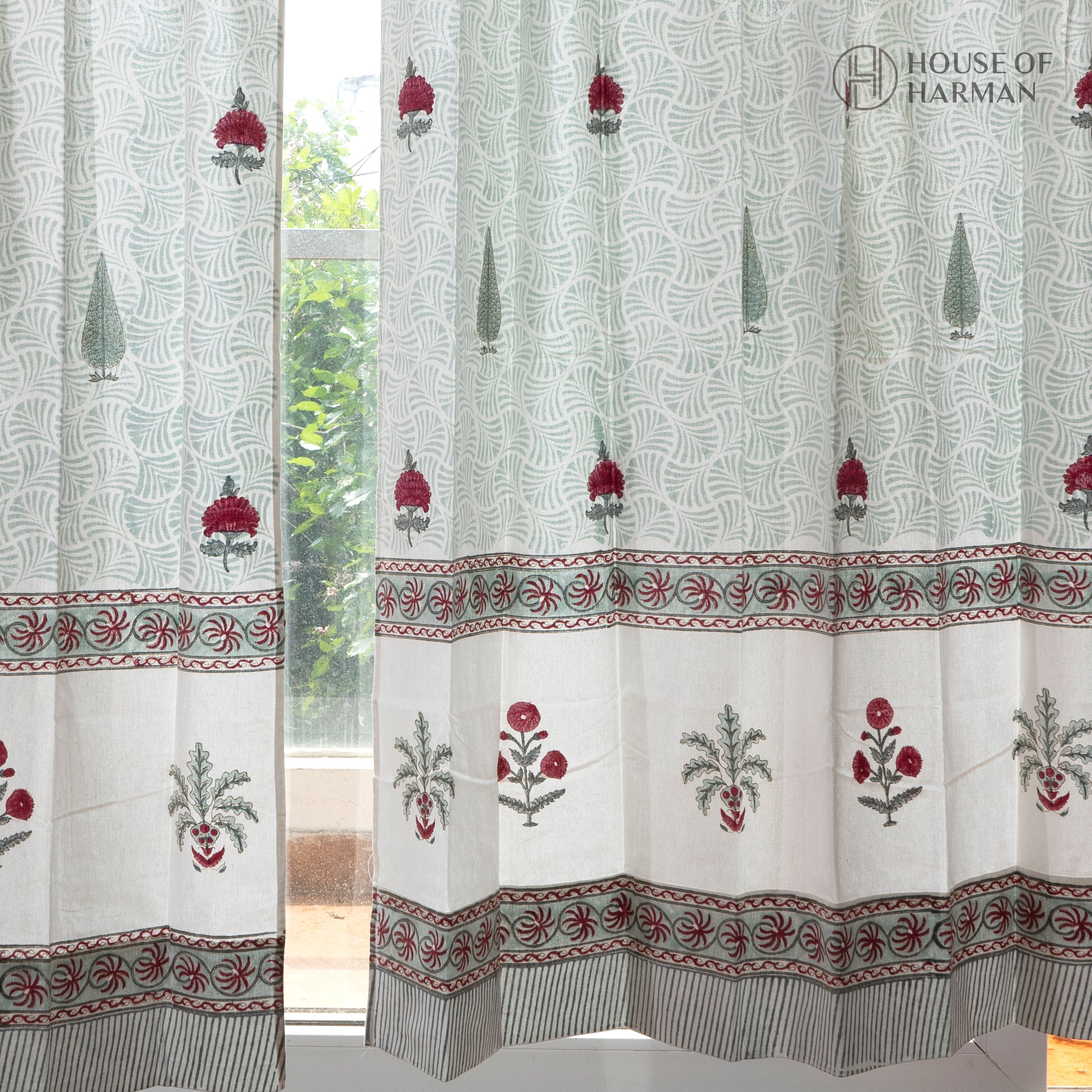 Block Print Curtain