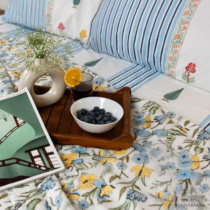 Meadow Bloom Stripes Dohar