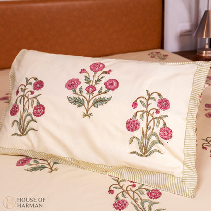 Royal Blossom Charm Bedsheet
