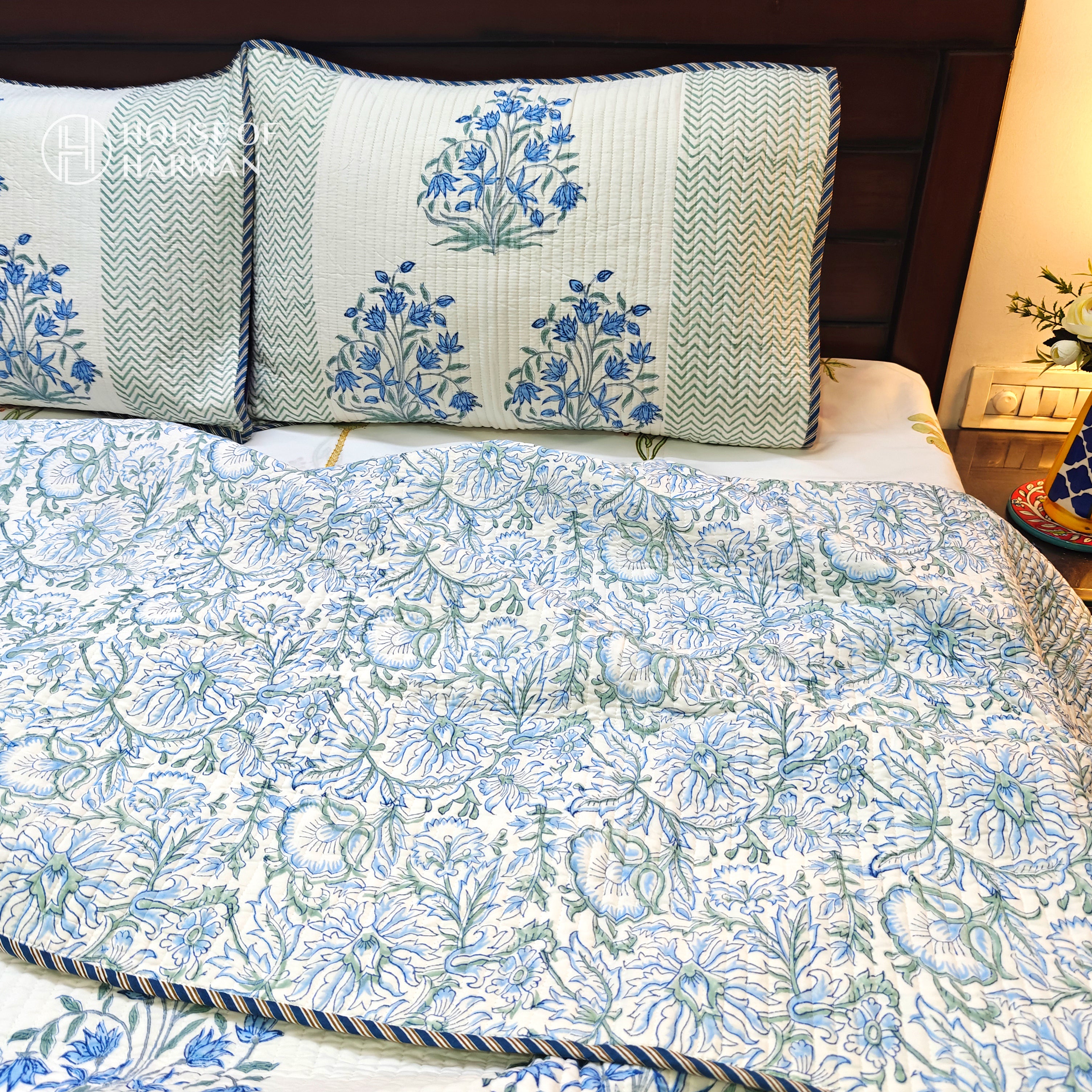 Bluebell Harmony Bedcover