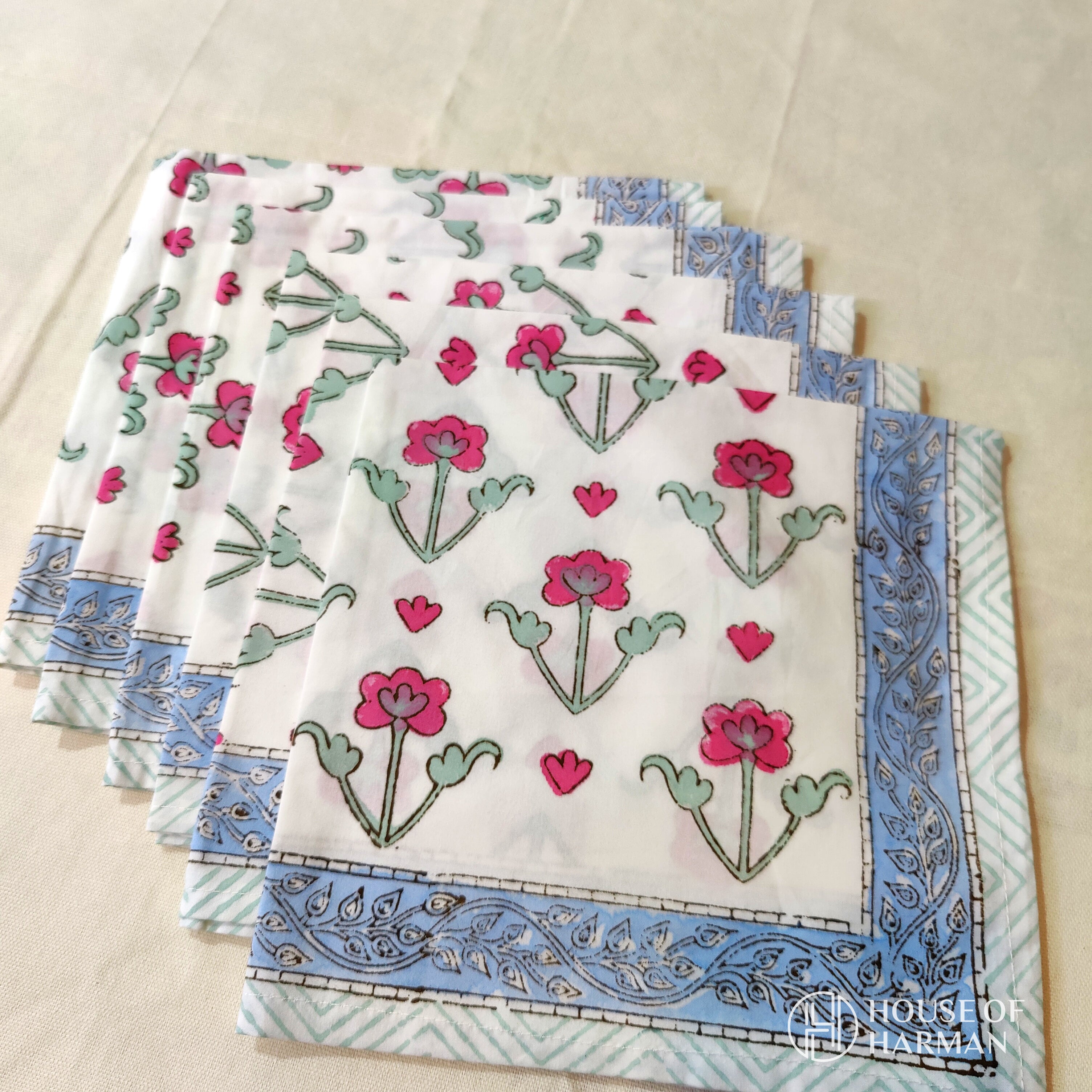 Pastel Symphony Garden Placemats