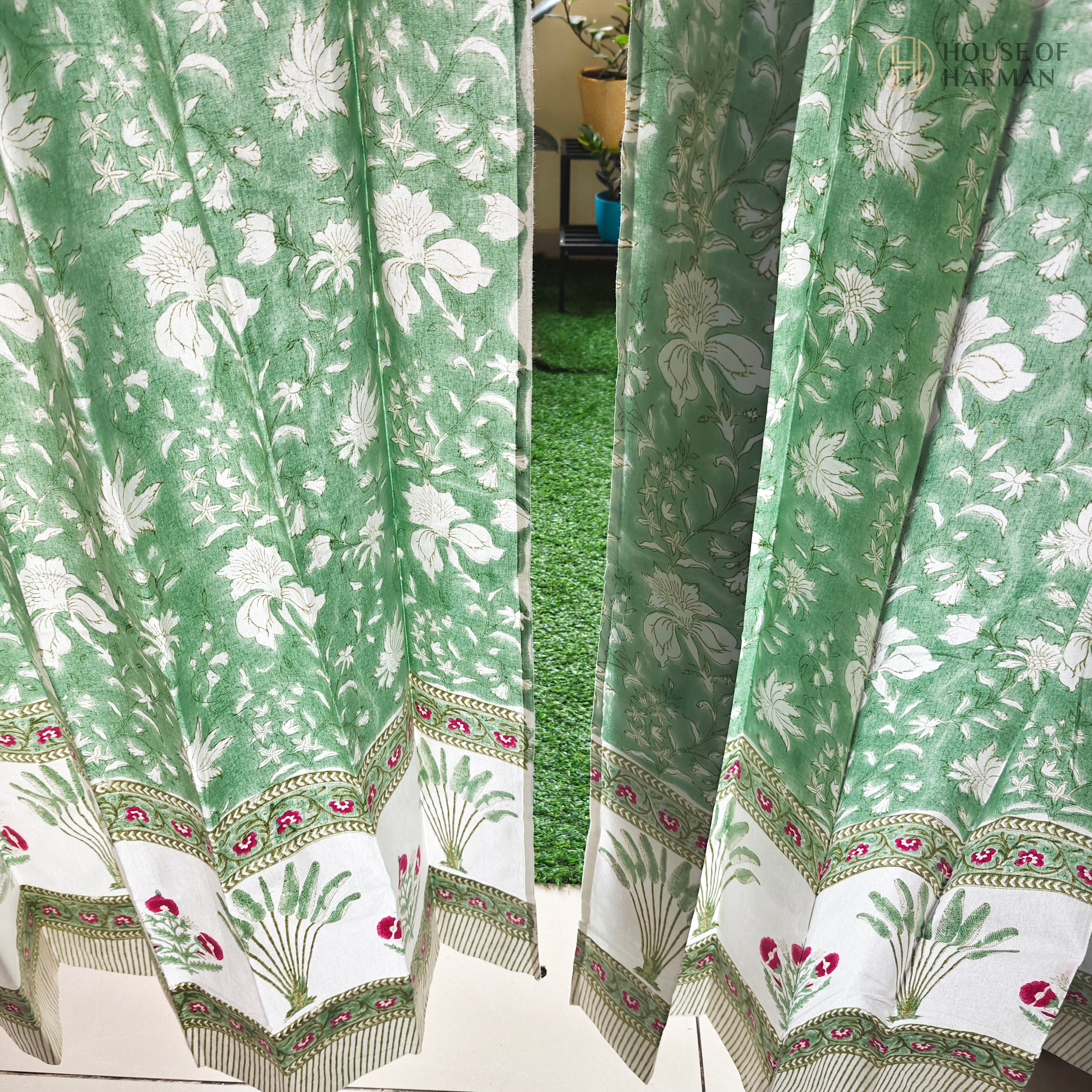 Block Print Curtain