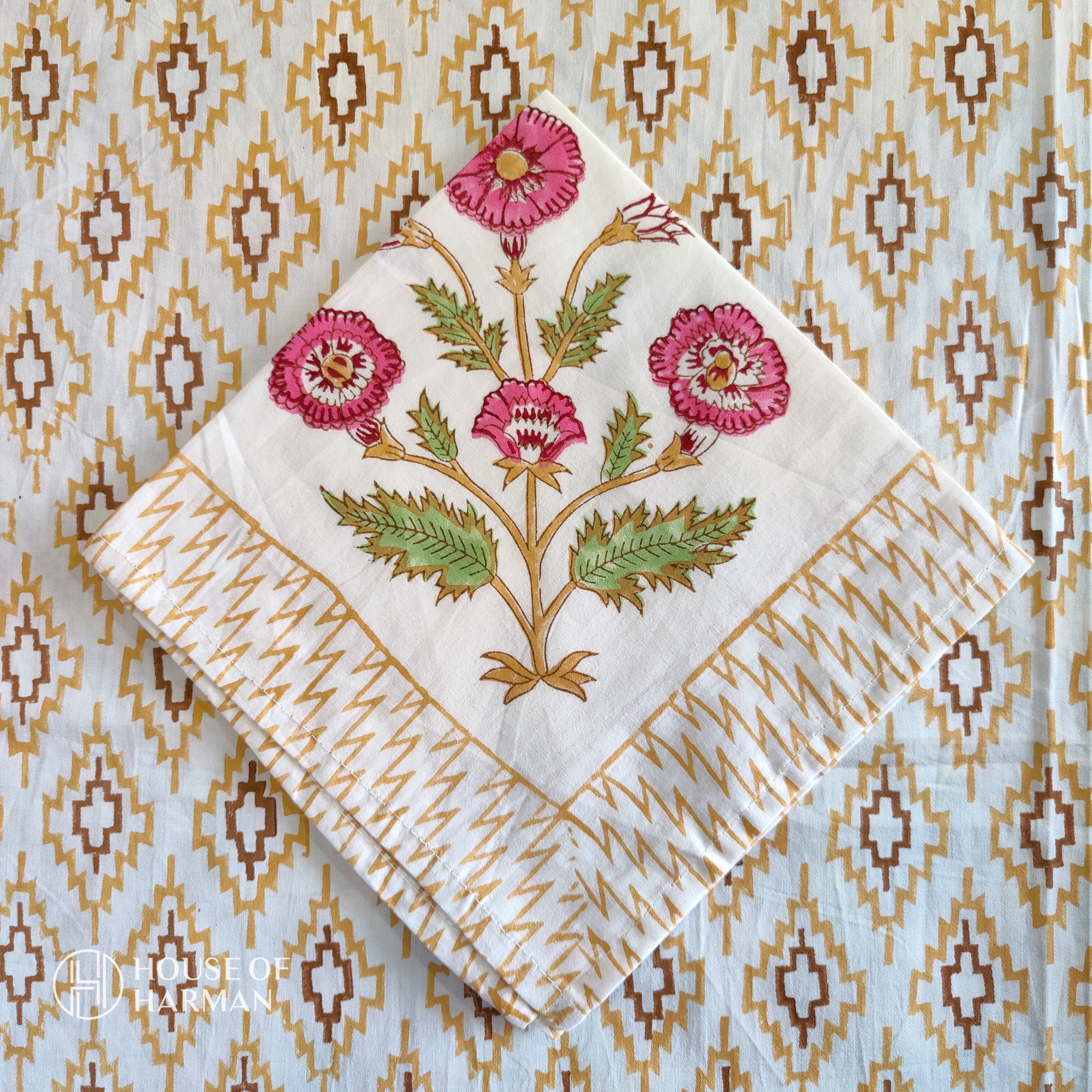 Eternal Garden Table Cover (With Cotton Napkins)