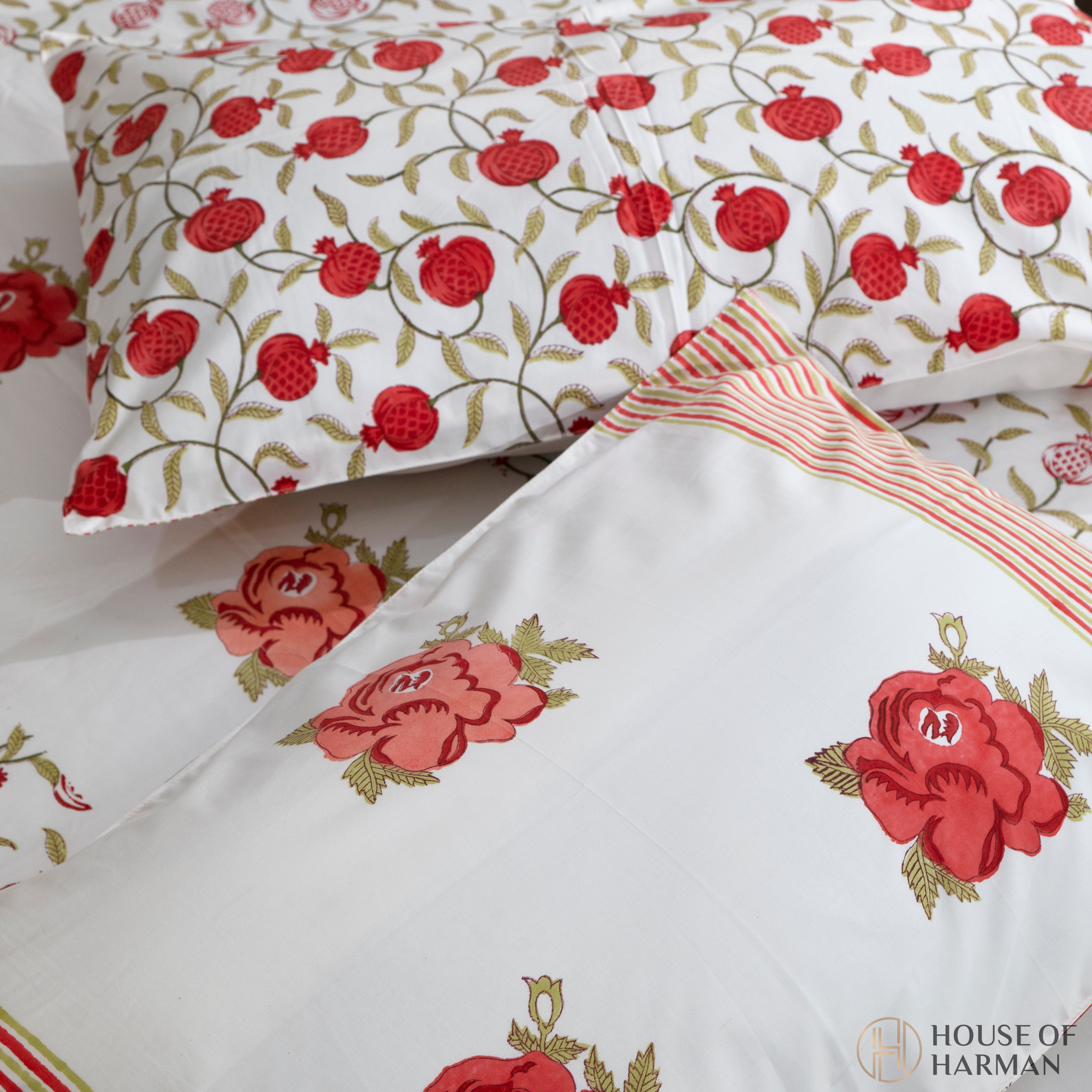 Persian Orchard Harvest Bedsheet