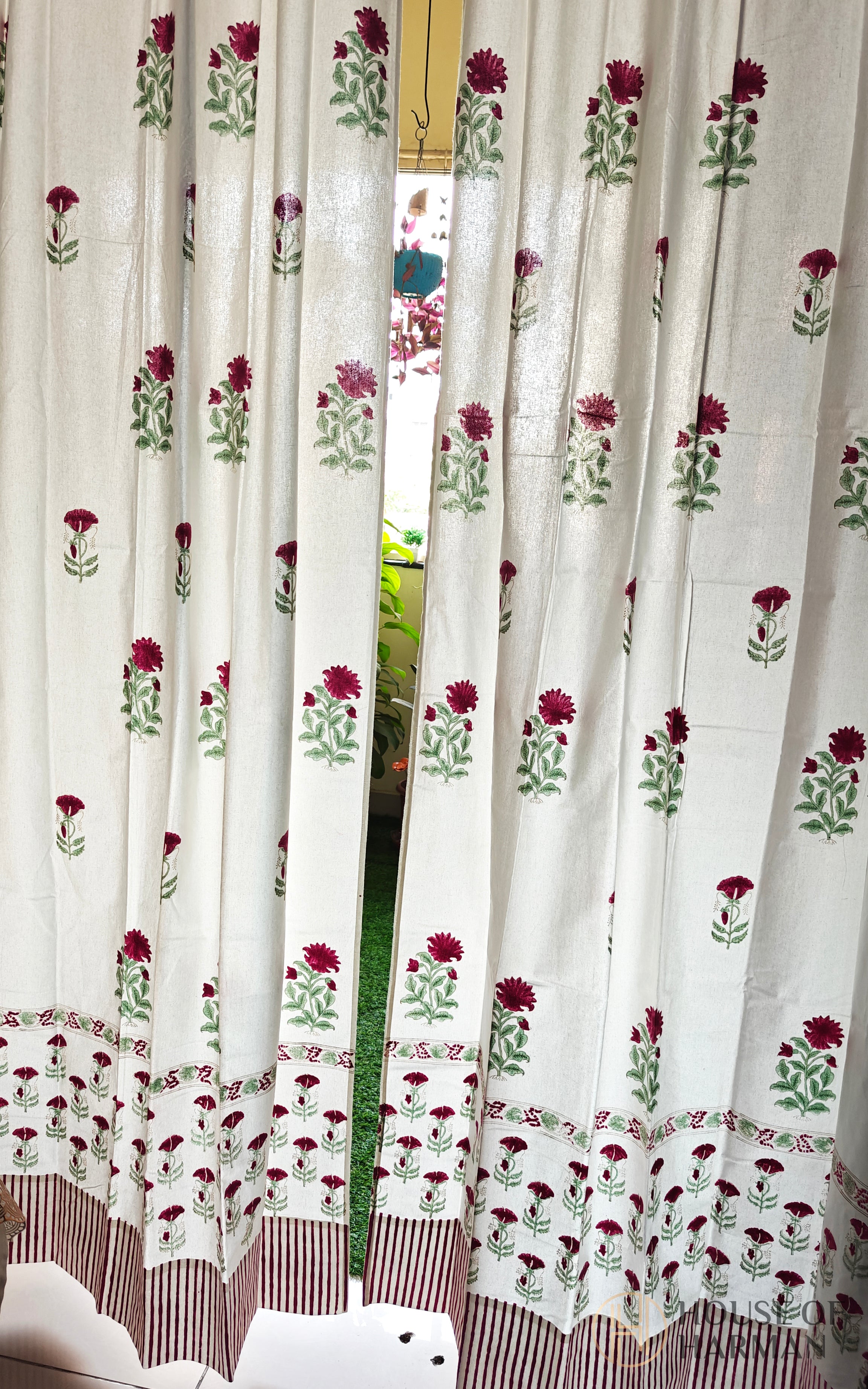 Block Print Curtain