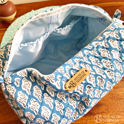 Multipurpose Pouches- Set of Three I Waterproof Lining I Four Mini Pockets Inside