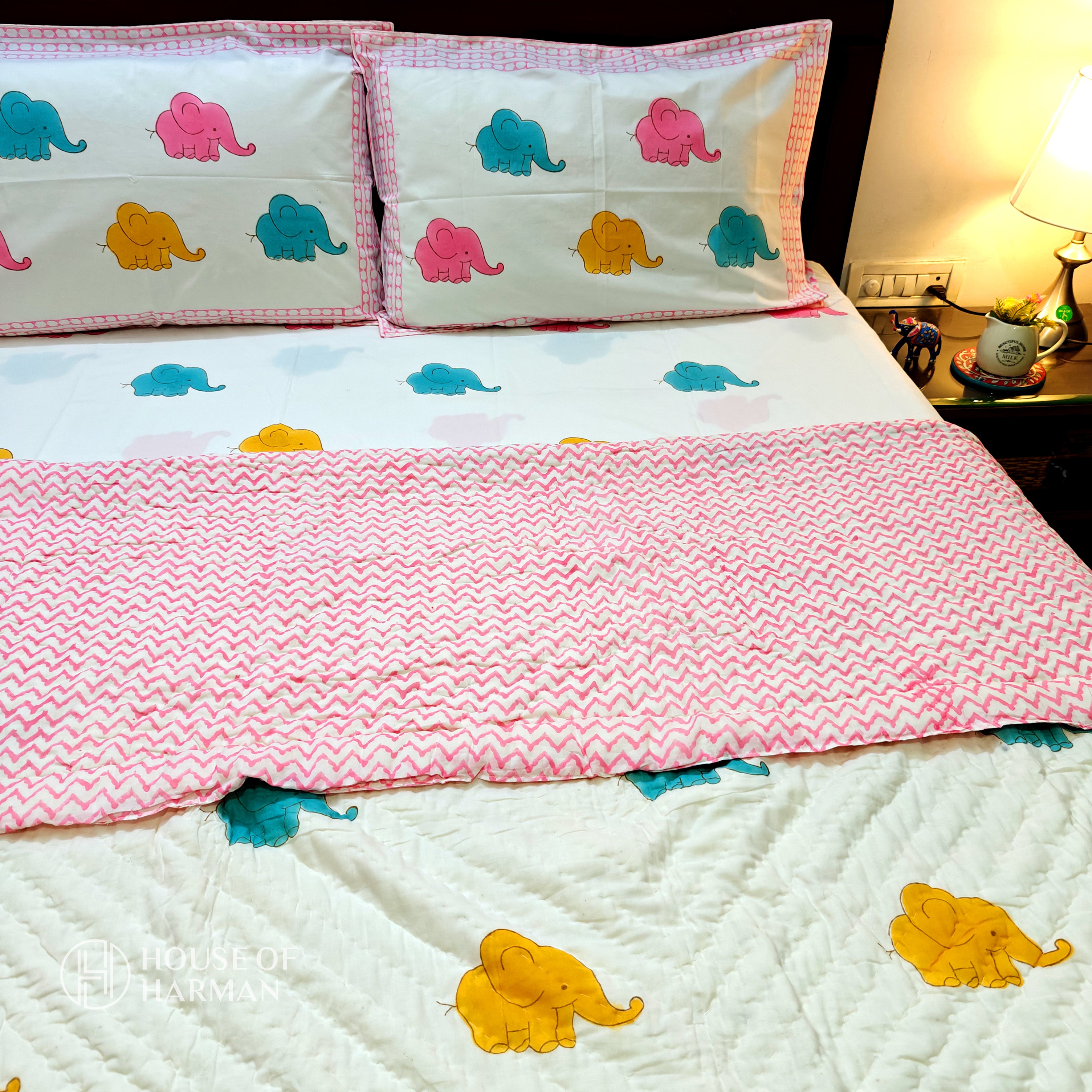 Playful Trunky Joys Quilt