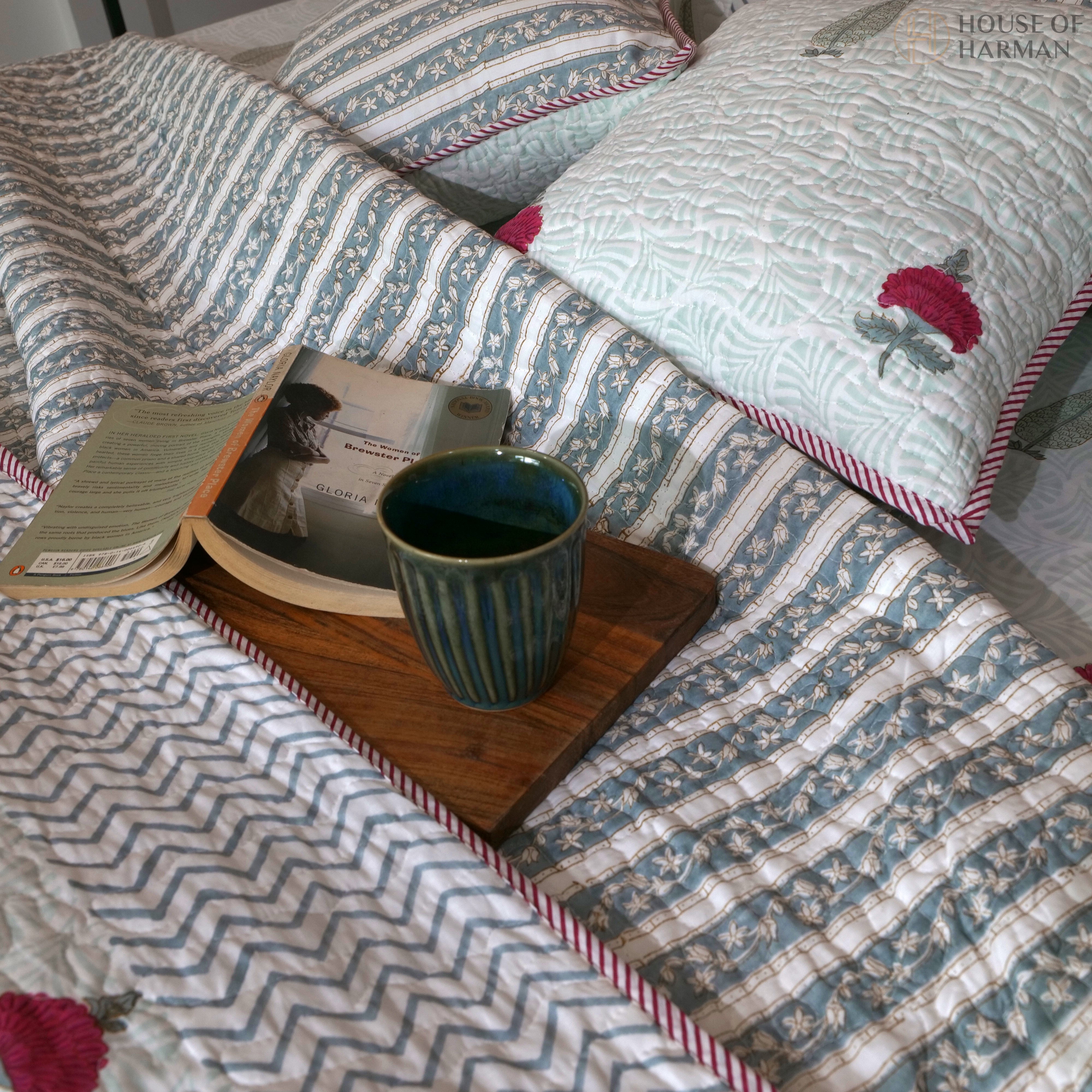 Floral Mirage Bedcover