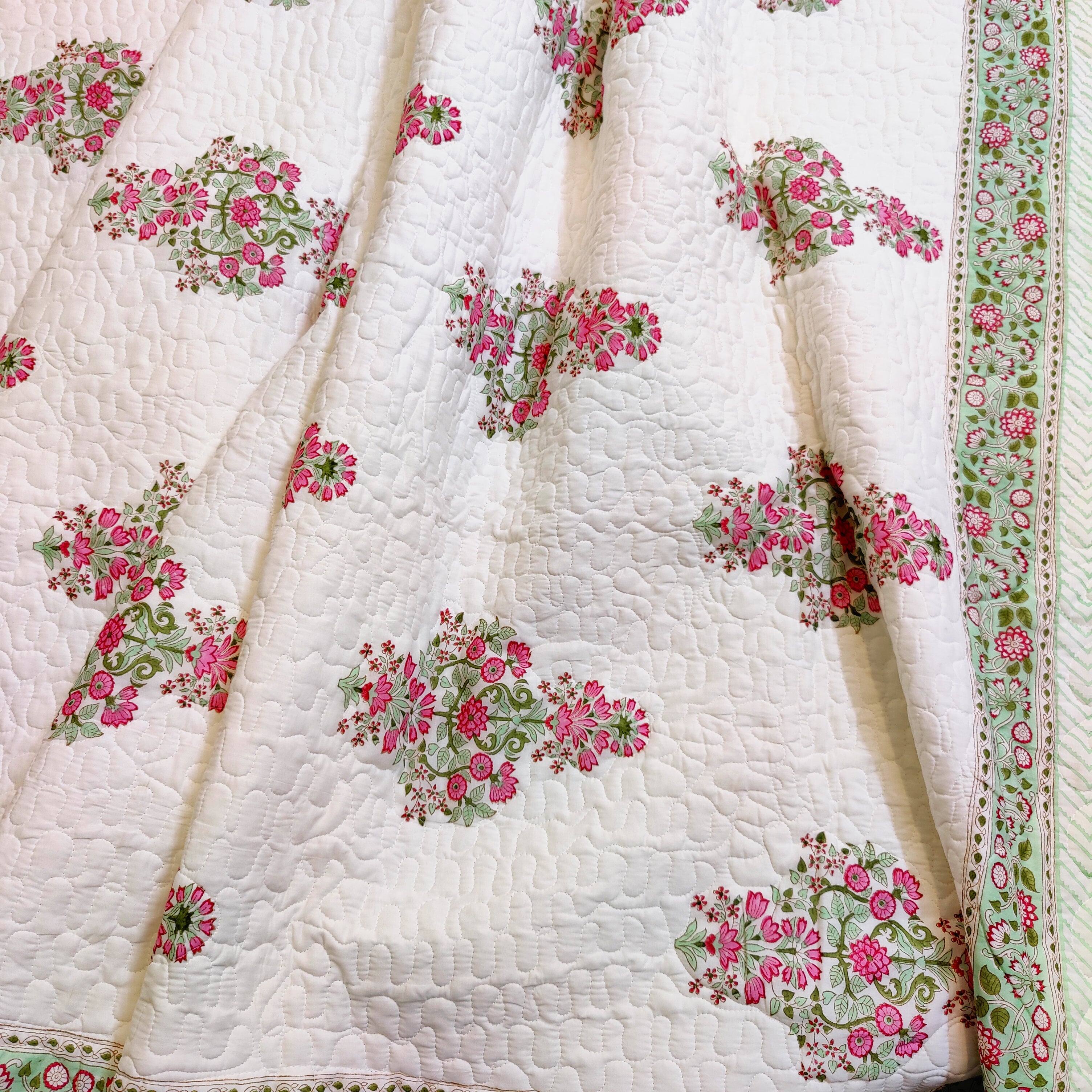 Gulmohar Blossom Bedcover