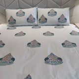 Peacock Gargen Paradise Bedsheet