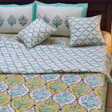 Floral Lemon Breeze Bedcover