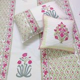 Majestic Lotus Paradise Bedsheet