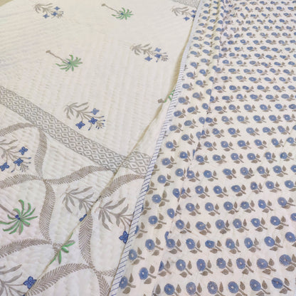 Coastal Flora Fusion Quilt