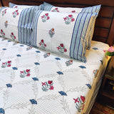 Water Lily Weave Jaal Bedsheet