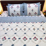 Water Lily Weave Jaal Bedcover