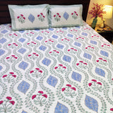 Pastel Symphony Garden Bedsheet