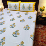 Sunlit Poppy Charm Bedsheet