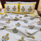 Sunlit Poppy Charm Bedcover