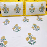 Sunlit Poppy Charm Bedsheet