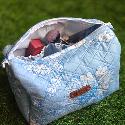 Multipurpose Pouches- Set of Three I Waterproof Lining I Four Mini Pockets Inside