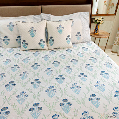 Azure Dreams Bedsheet