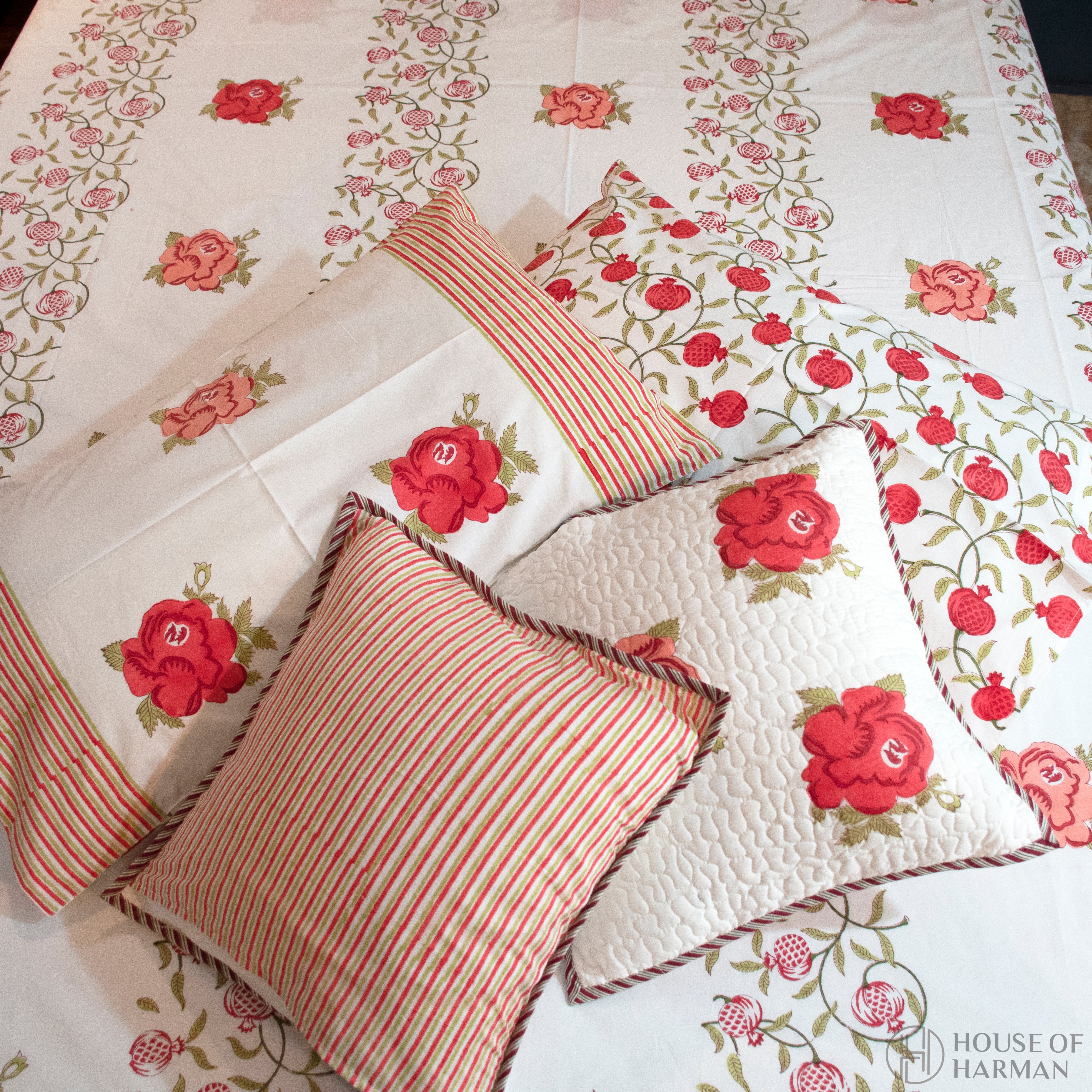Persian Orchard Harvest Bedsheet